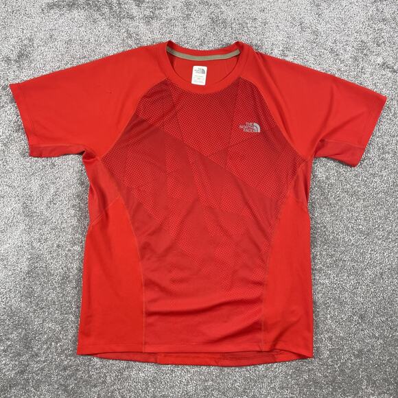 North Face T Shirt Mens Medium Performance Base Layer Breathable Hiking Running - Picture 1 of 16